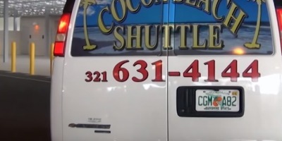 cocoa beach shuttle van