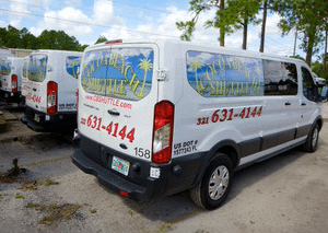 cocoa beach shuttle van parking